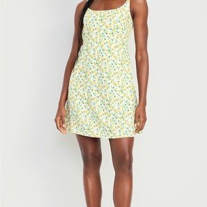 NWT Fit & Flare Cami Mini Dress Floral Sleeveless Dress